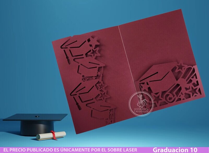 DIY Sobre Corte Laser Graduacion 010