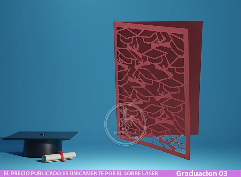 DIY Sobre Corte Laser Graduacion 03
