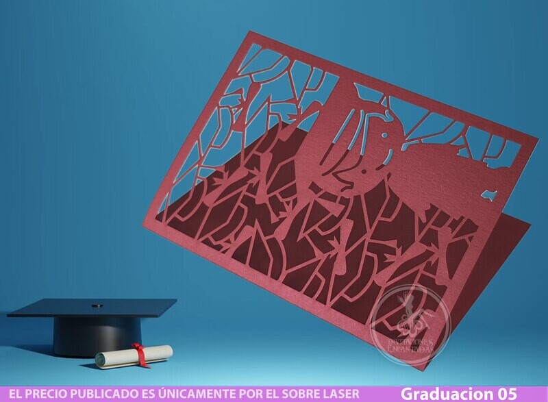 DIY Sobre Corte Laser Graduacion 05