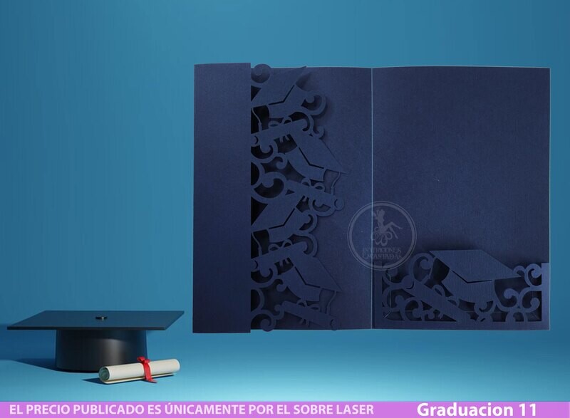 DIY Sobre Corte Laser Graduacion 011