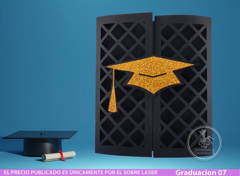 DIY Sobre Corte Laser Graduacion 07