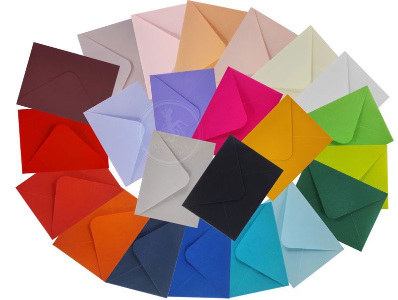 500 Sobres 8x10.5cm Papel Mate Burano 100g