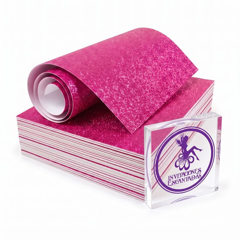 Pliego cartulina glitter 50x65cm 280g