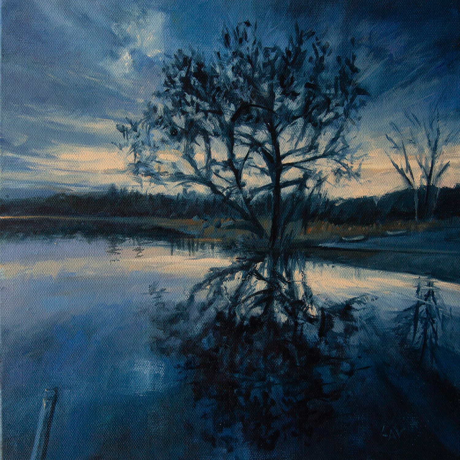 Hundred Acre Pond Evening