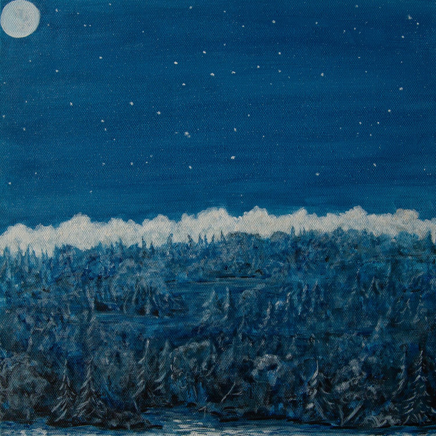 Full Moon Over the Valley