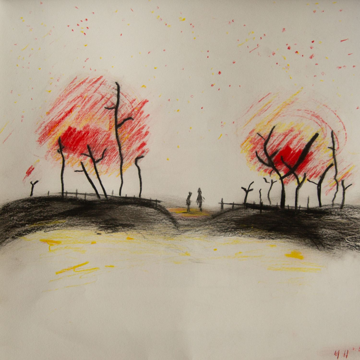 A Mare &amp; Her Filly in Fall