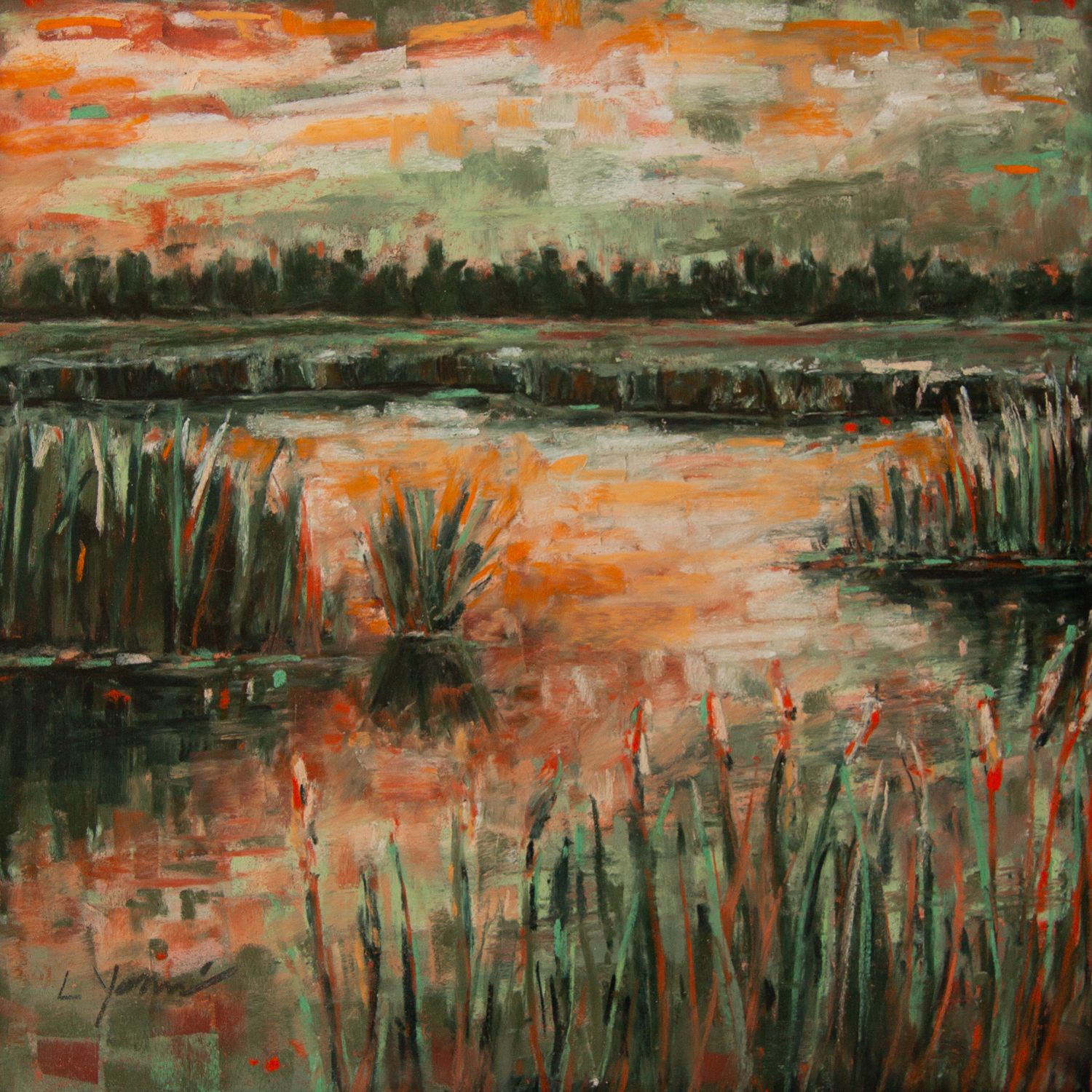 Under a Tangerine Sky