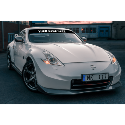 Custom Sun Strip Banner