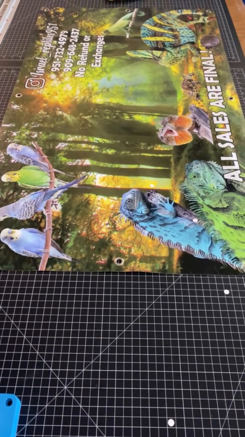 Custom Hanging Banners