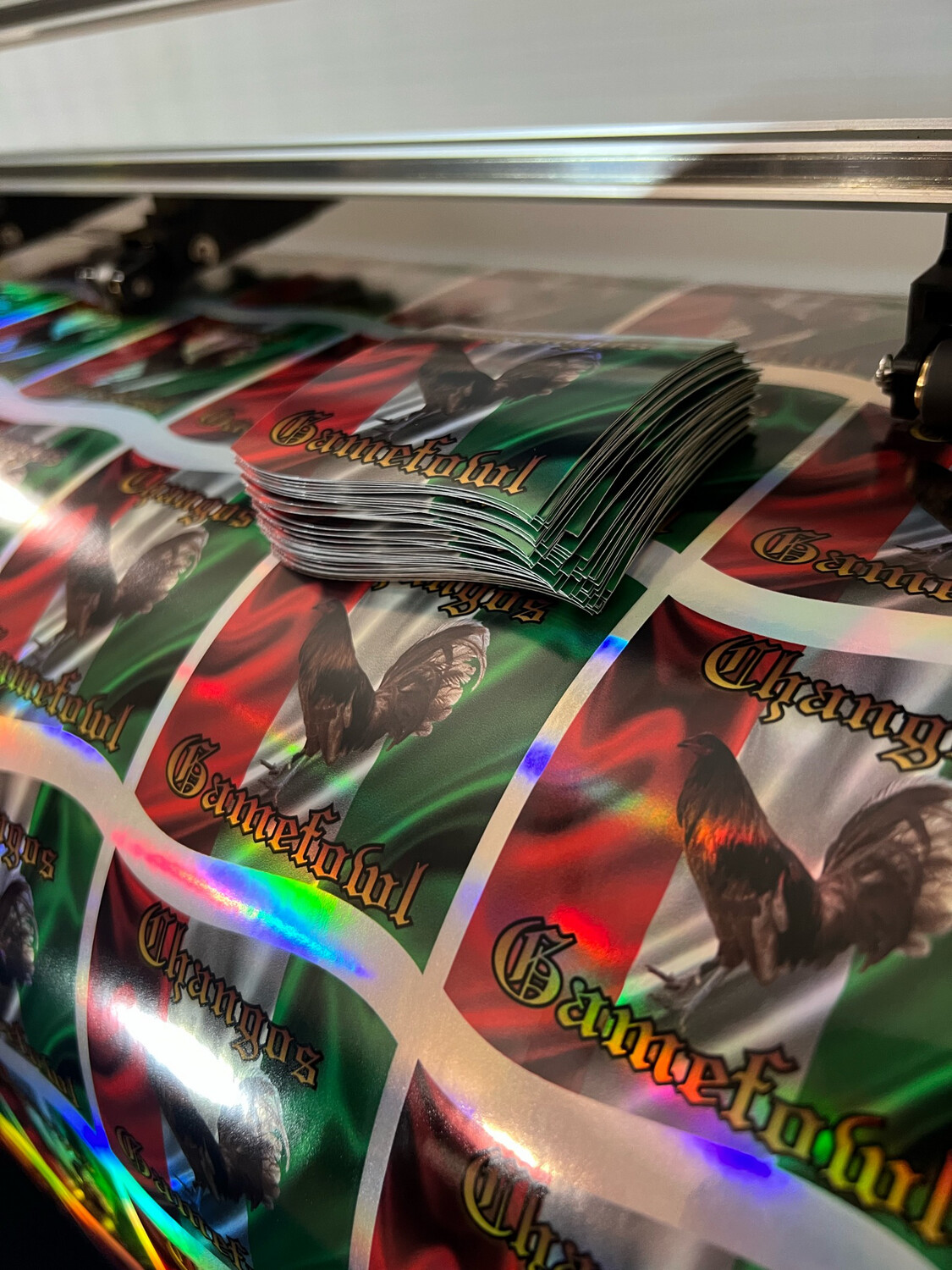 Holographic Die Cut Stickers