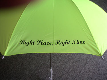 Yellow Umbrella (With Logo)