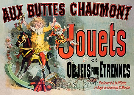 Jouets Poster - Large and Small size available!