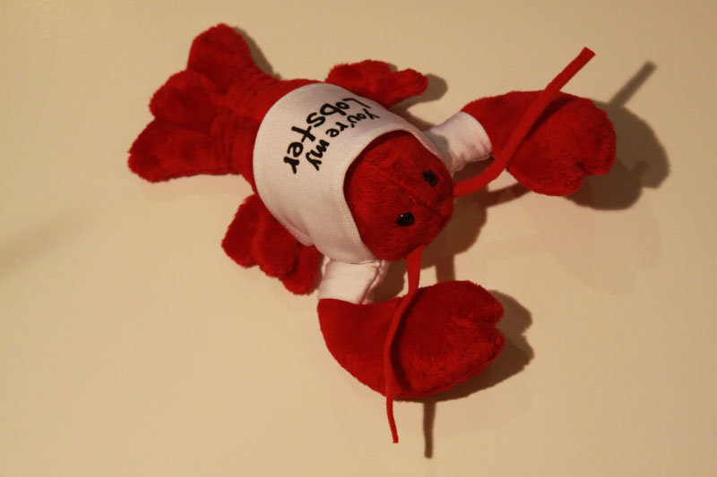 You're My Lobster Plush Animal