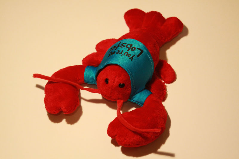 You're My Lobster Plush Animal