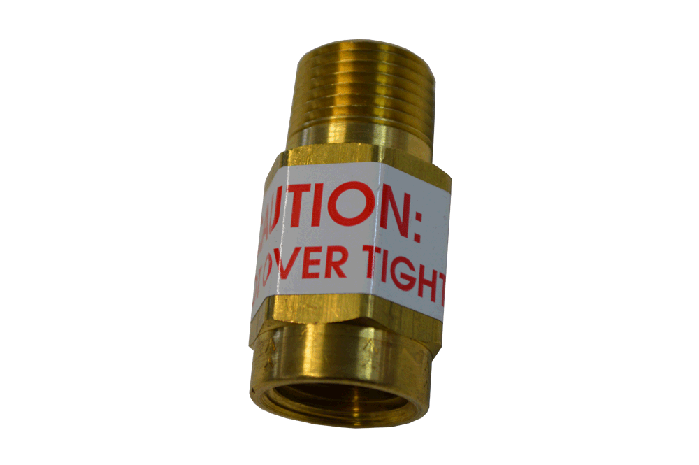 Check Valve, Foam Injection