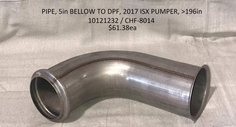 PIPE - Bellow to DPF