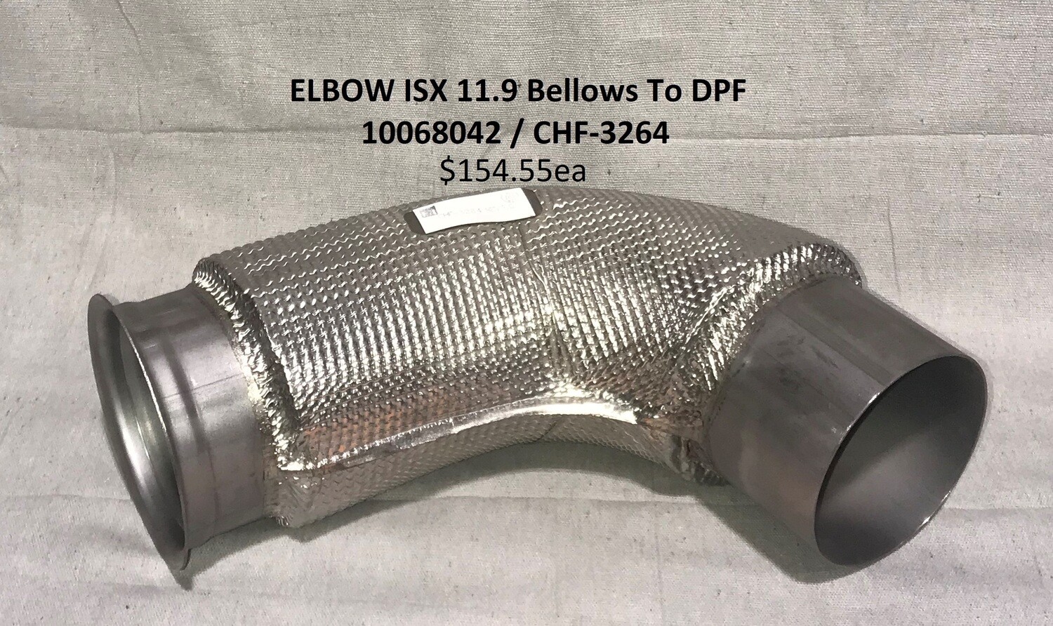ELBOW - Bellow to DPF