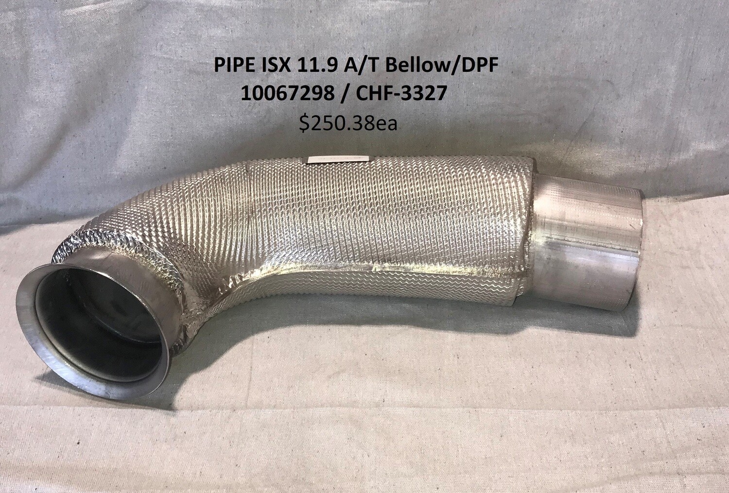 PIPE - Bellow/DPF