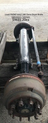 AXLE - Used Front Axle 24k Dana