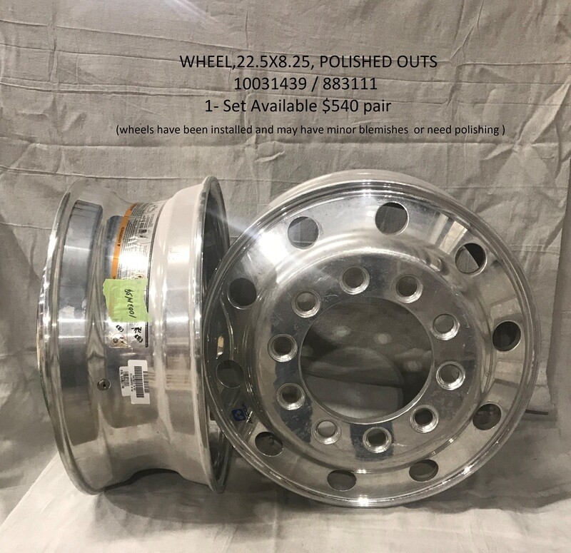 WHEEL - 22.5x8.25, USED