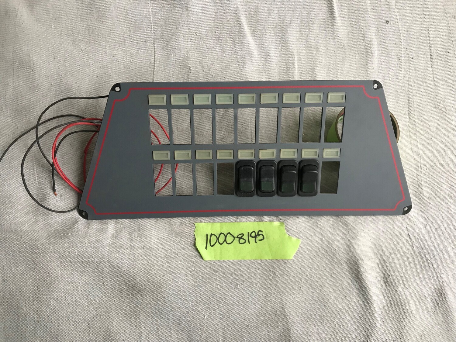 SWITCH PANEL -  GREY OVERLAY