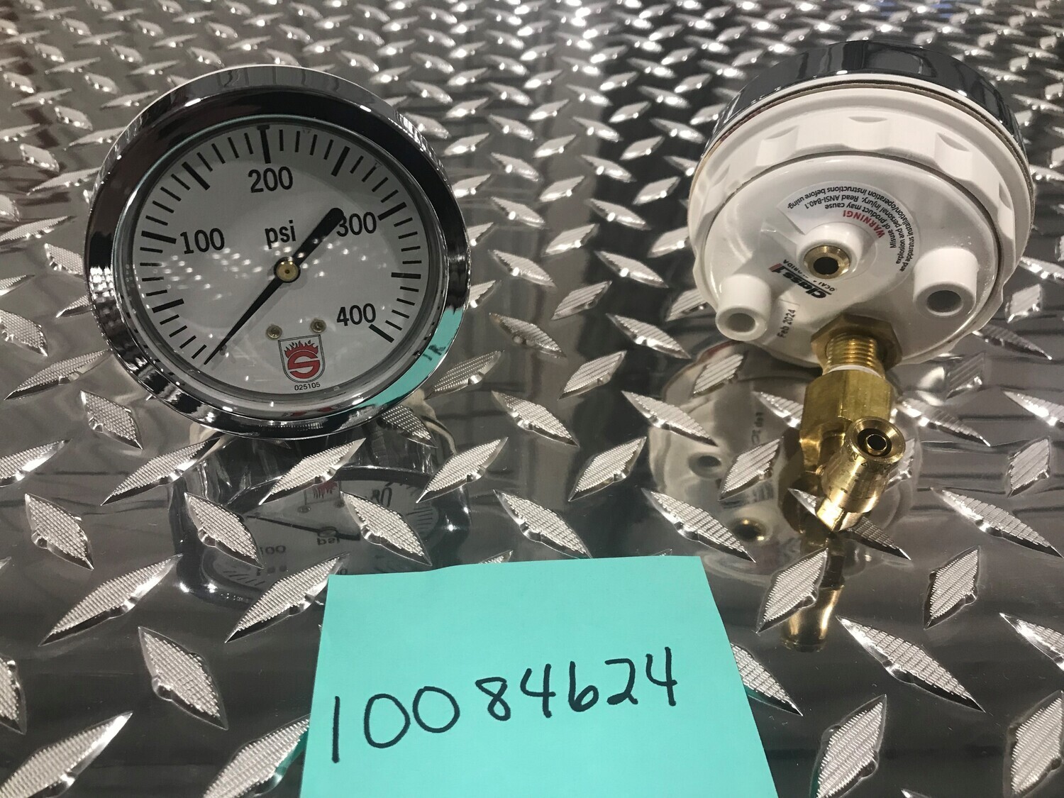 GAUGE 2.5&quot; LED Lighted 400 PSI