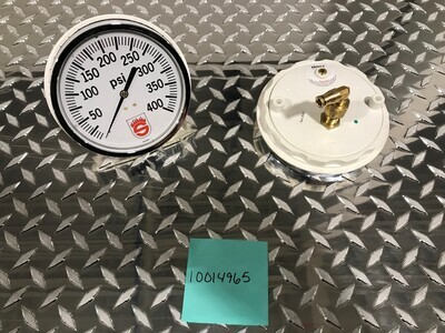 GAUGE Pressure Master 4.5&quot; 0-400 w/ Logo