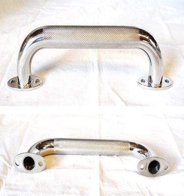 Handrail, Knurled Stainless Formed