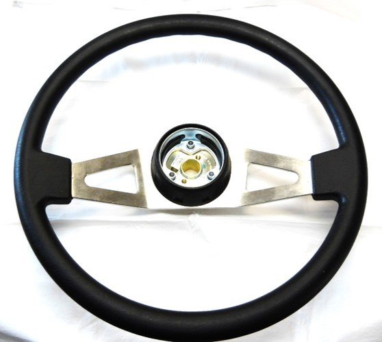 Steering Wheel, 2 Spoke, 18&quot;