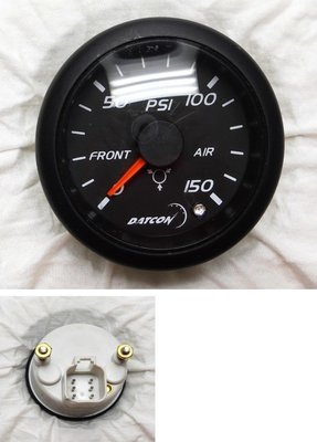 Gauge, Air Pressure, J1939, 0-150 psi