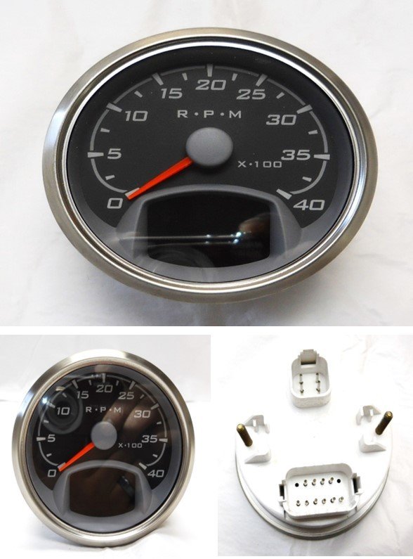 Gauge, Tachometer 0-4000 RPM