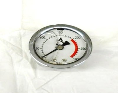 Gauge, 0-300 psi Pressure