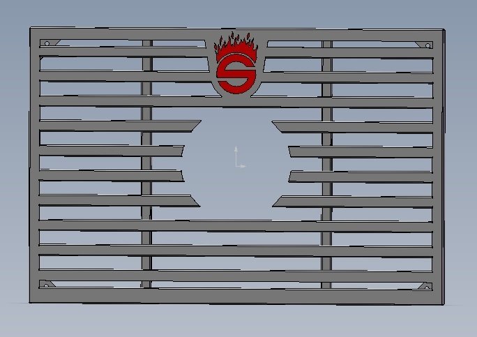 Grill, Guardian, Front w/Q2B Cut-out