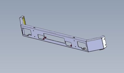 Reinforcement, Bumper Backing Plate