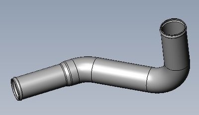 Pipe, ISL, Lower Cooler, Aux