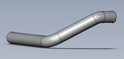 Pipe, Upper Radiator ISL\ISC