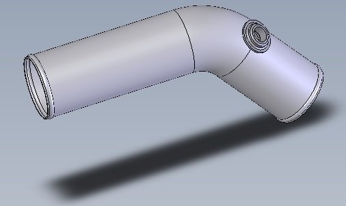 Pipe, Air to Air, ISL, Left