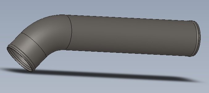 Pipe, Air to Air, ISL, Right