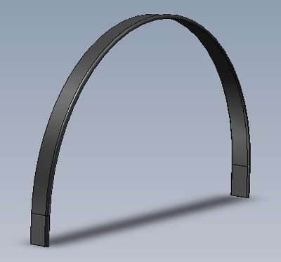 Rubber, Front Fender