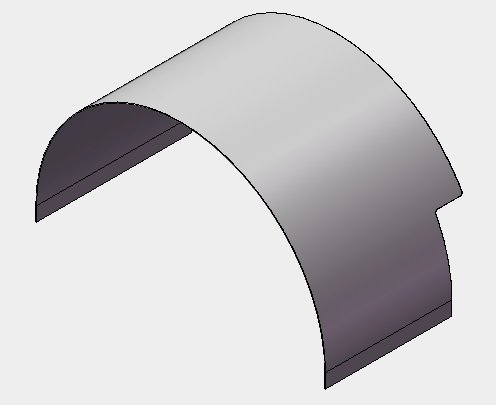 Liner, Rear Fender, Fiberglass