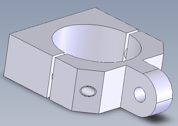 Clamp Block, Upper Cab Safety