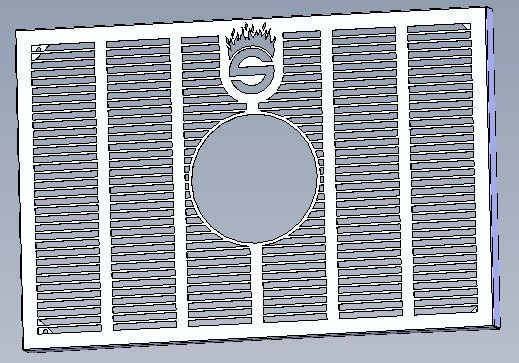 Grill, Low Flow, Slip Over Q2B Cut-out