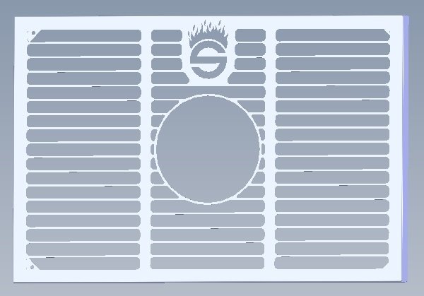 Grill, High Flow, Slip Over Q2B Cut-out