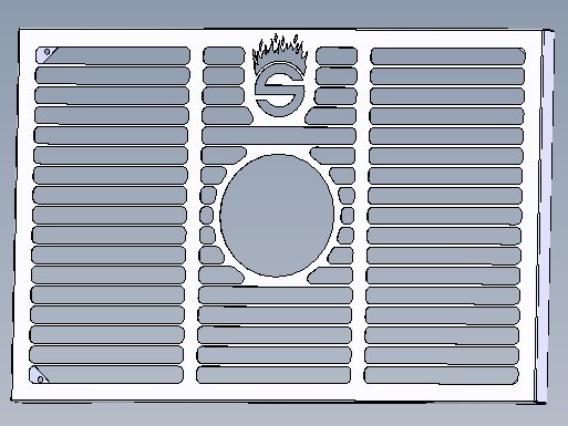 Grill, ISX High Flow, Q2B Cut-out