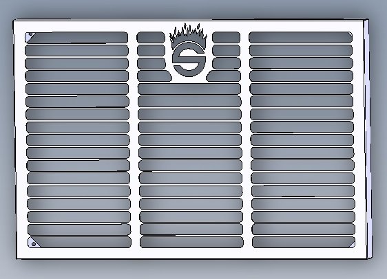 Grill, ISX High Flow, w/o Q2B