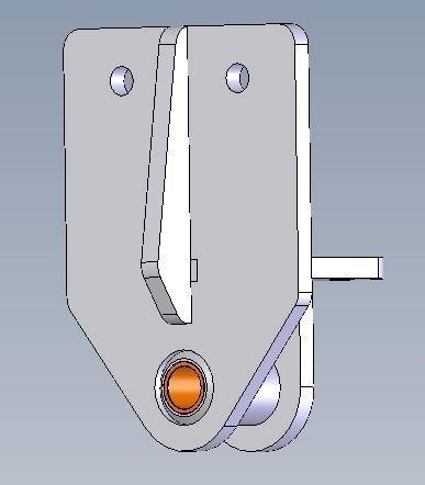 Hanger, Rear Assembly, Front Spring