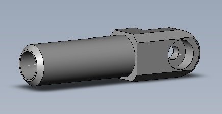 Pivot Assy, Lower Handrail, Boom to Bucket