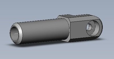 Pivot Assy, Lower Handrail, Boom to Bucket