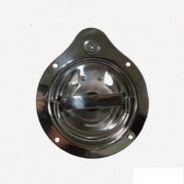 Handle, 7 1/16&quot; D-Ring, Locking w\ Spring