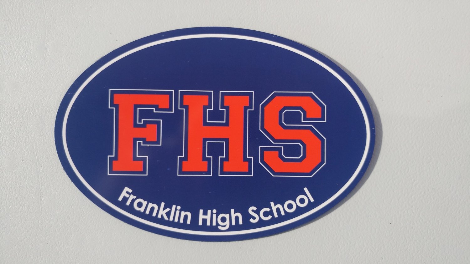 Franklin High School Car Magnet